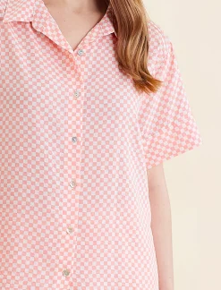 Anais Short Sleeve Full Length PJs