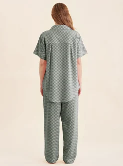 Anais Short Sleeve Full Length PJs