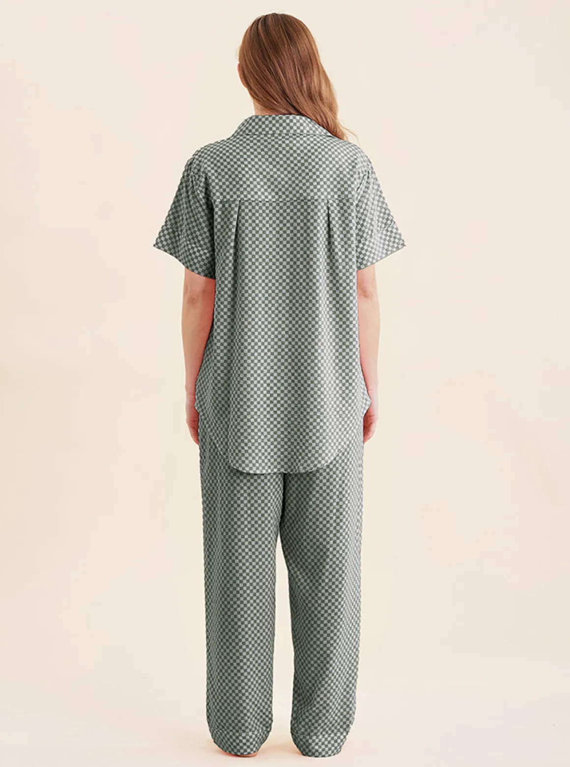 Anais Short Sleeve Full Length PJs