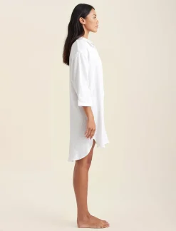 Ashley Textured Cotton Nightshirt
