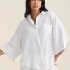 Ashley Textured Oversized Shirt