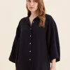 Ashley Textured Oversized Shirt