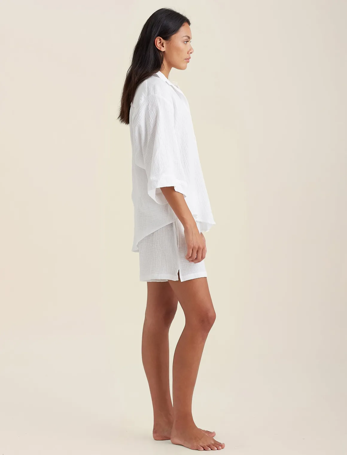 Ashley Textured Oversized Shirt