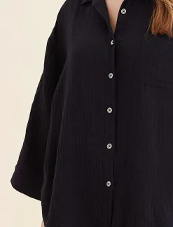 Ashley Textured Oversized Shirt