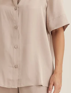 Audrey Relaxed Washable Silk Shirt