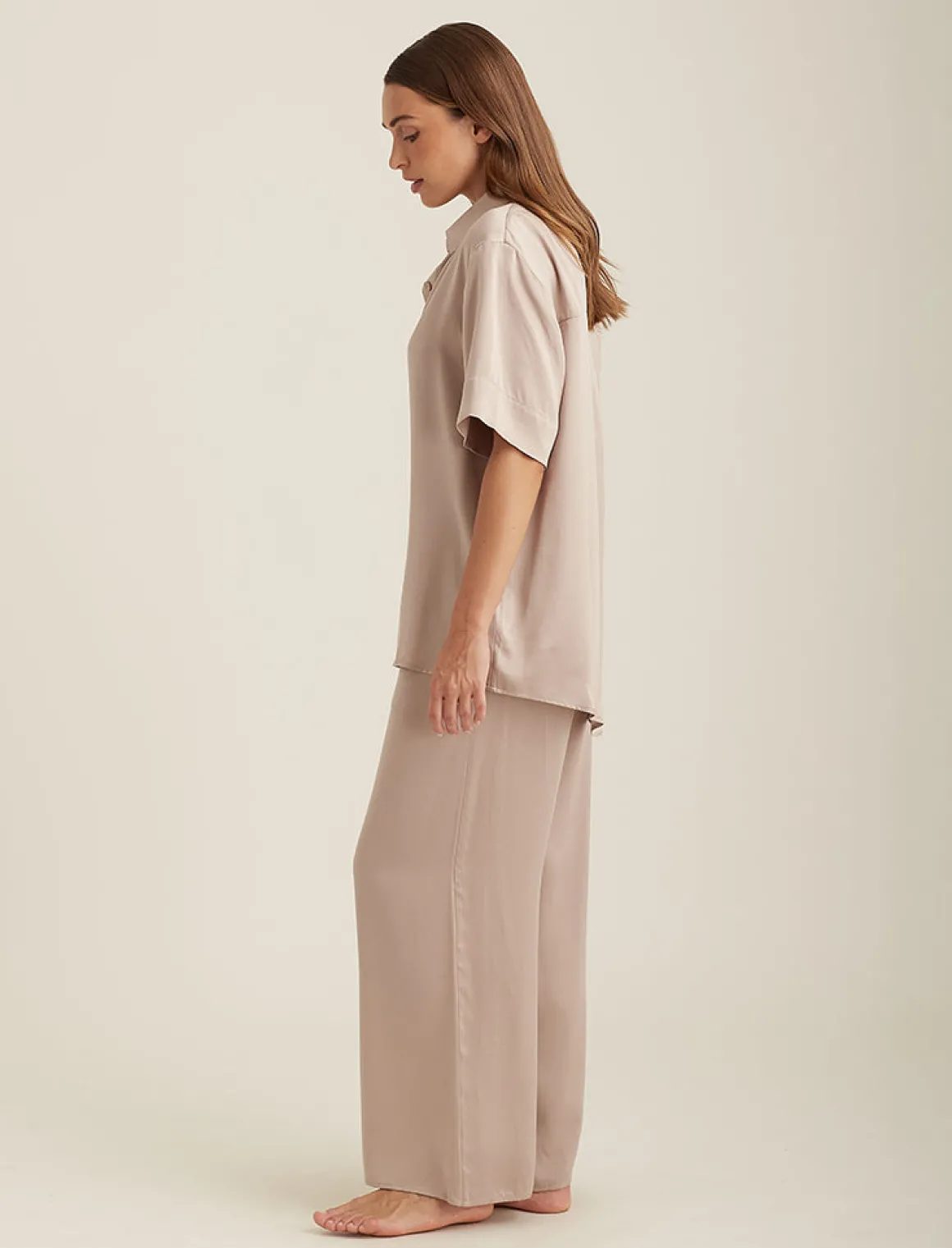 Audrey Relaxed Washable Silk Shirt