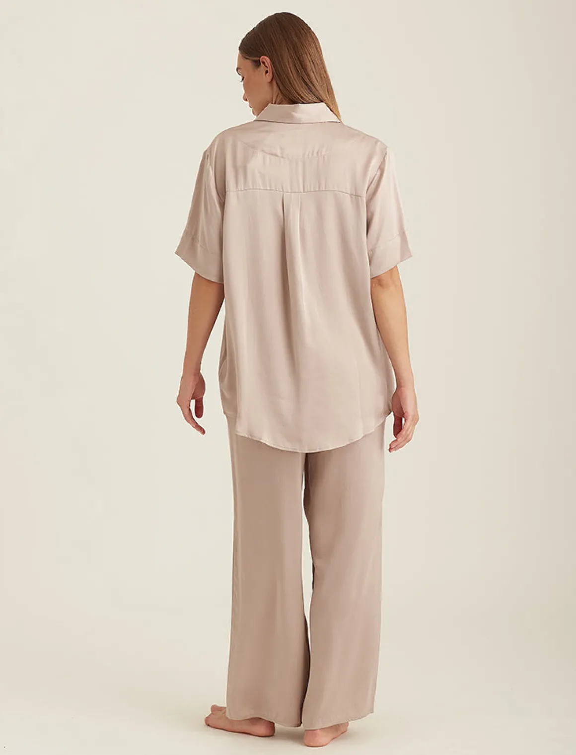 Audrey Relaxed Washable Silk Shirt