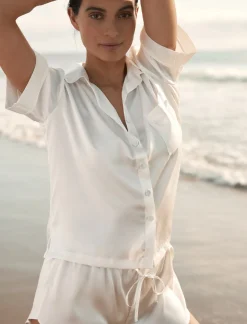 Audrey Washable Silk Boxer PJ