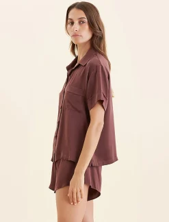 Audrey Washable Silk Boxer PJ