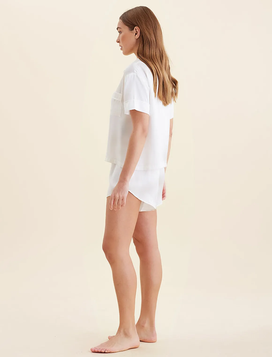 Audrey Washable Silk Boxer PJ