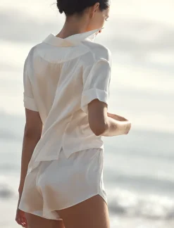 Audrey Washable Silk Boxer PJ
