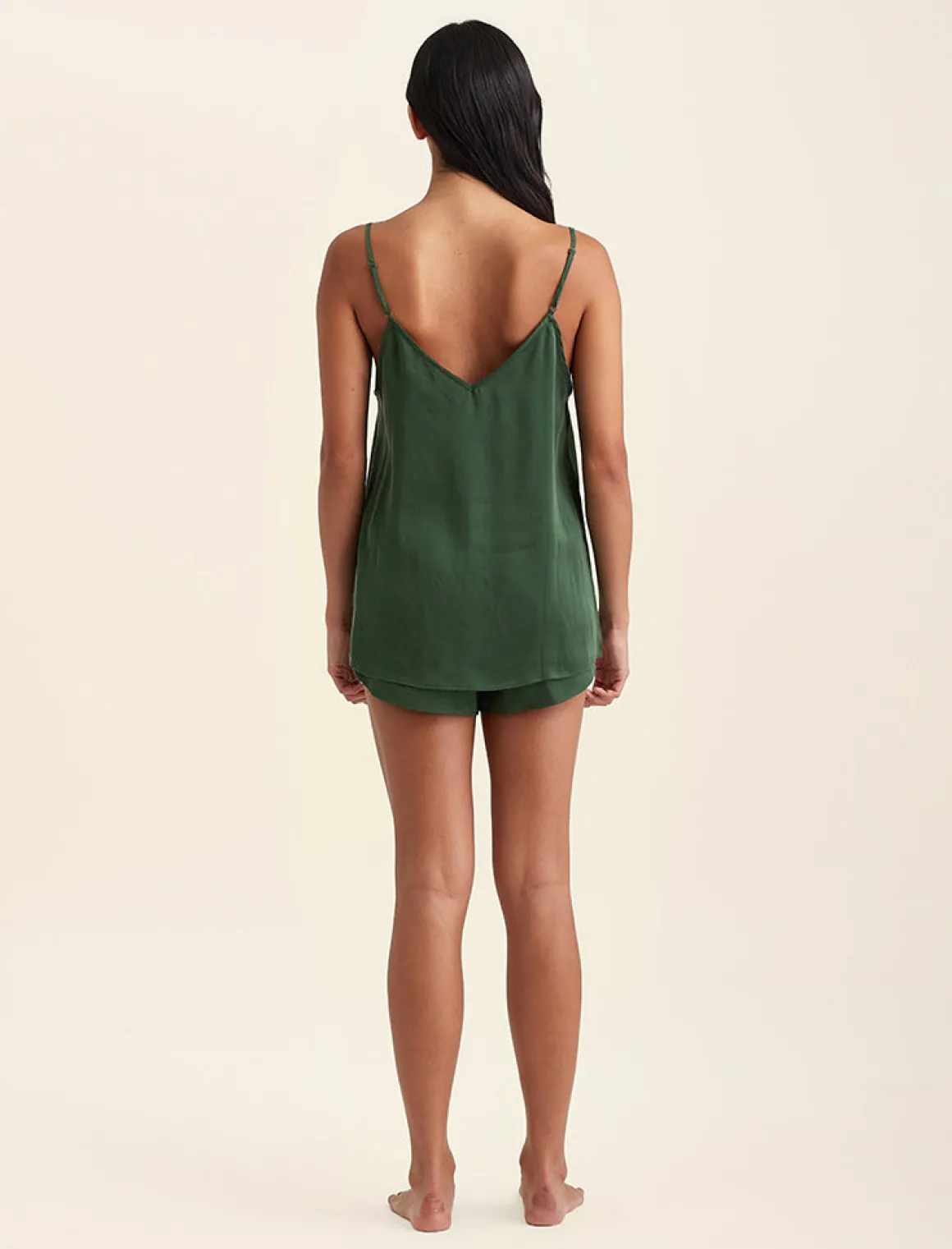 Audrey Washable Silk Cami Boxer PJ