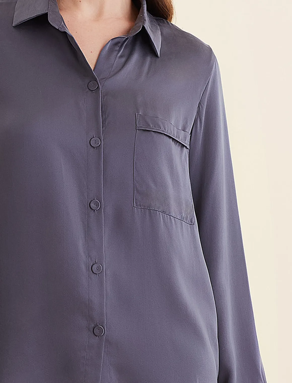 Audrey Washable Silk Full Length PJ