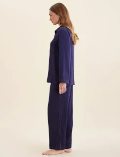Audrey Washable Silk Full Length PJ