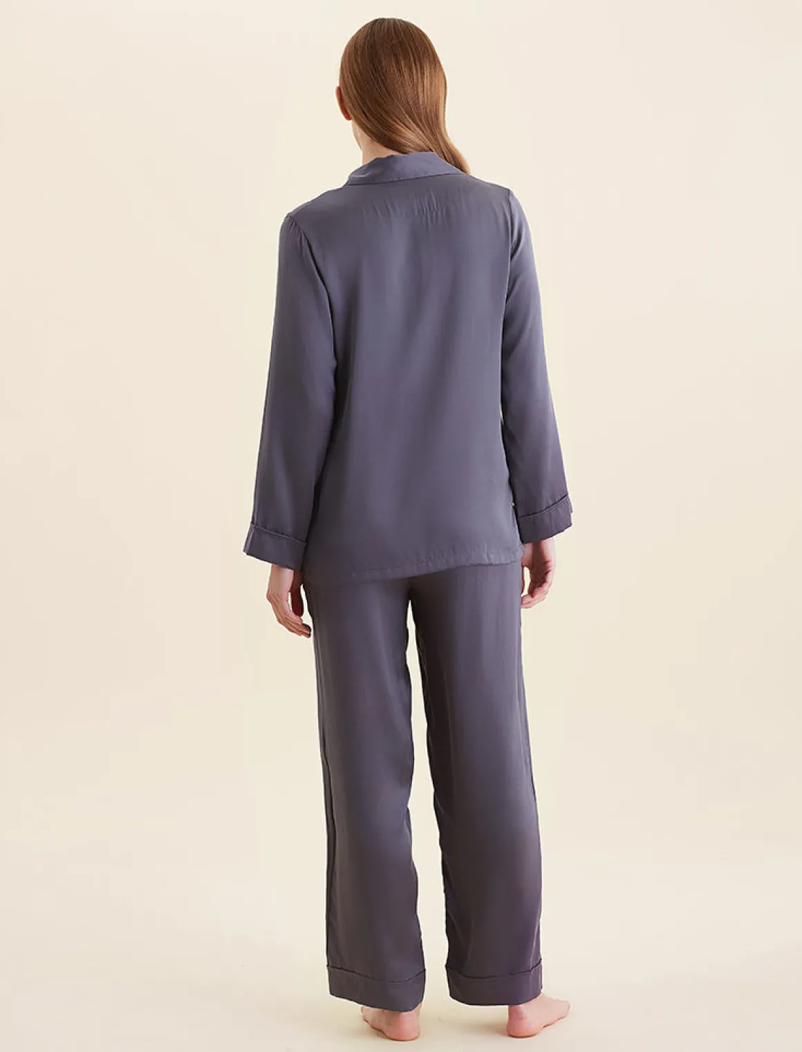 Audrey Washable Silk Full Length PJ