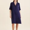 Audrey Washable Silk Short Sleeve Nightshirt