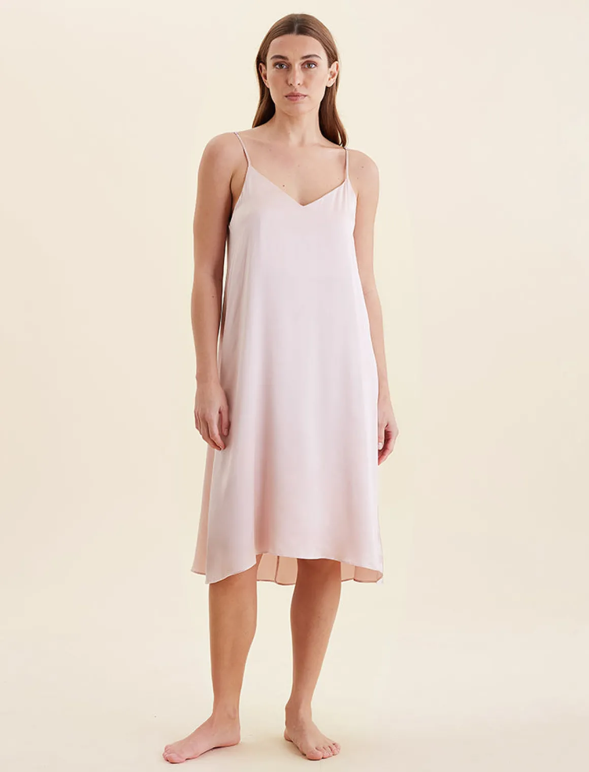 Audrey Washable Silk Slip Nightie