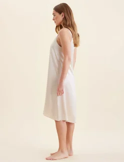 Audrey Washable Silk Slip Nightie