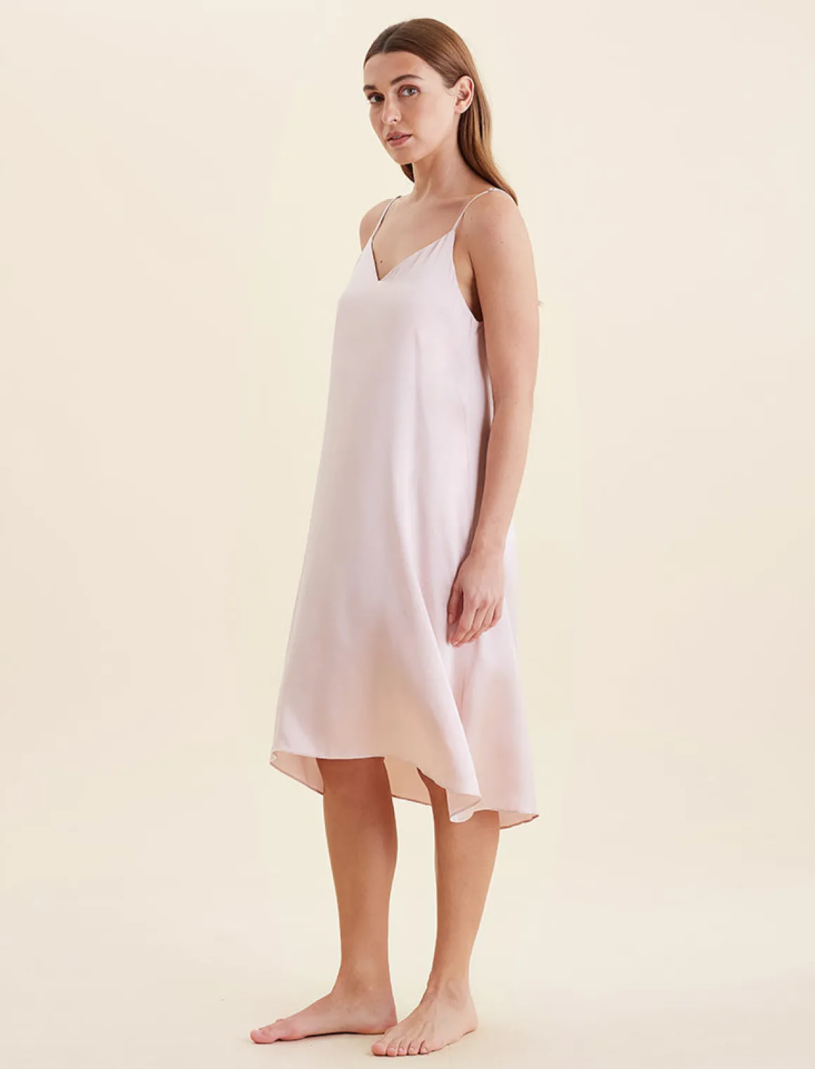 Audrey Washable Silk Slip Nightie