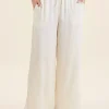 Audrey Washable Silk Wide Leg Pants
