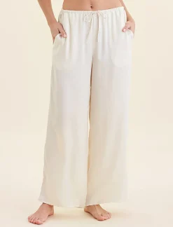 Audrey Washable Silk Wide Leg Pants