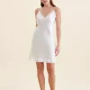 Camille Silk Lace Mini Slip