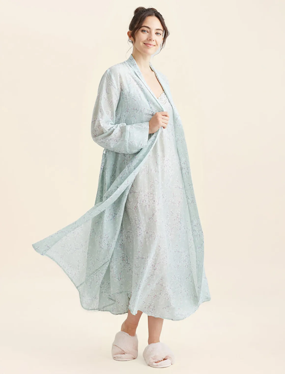 Cheri Blossom Maxi Robe