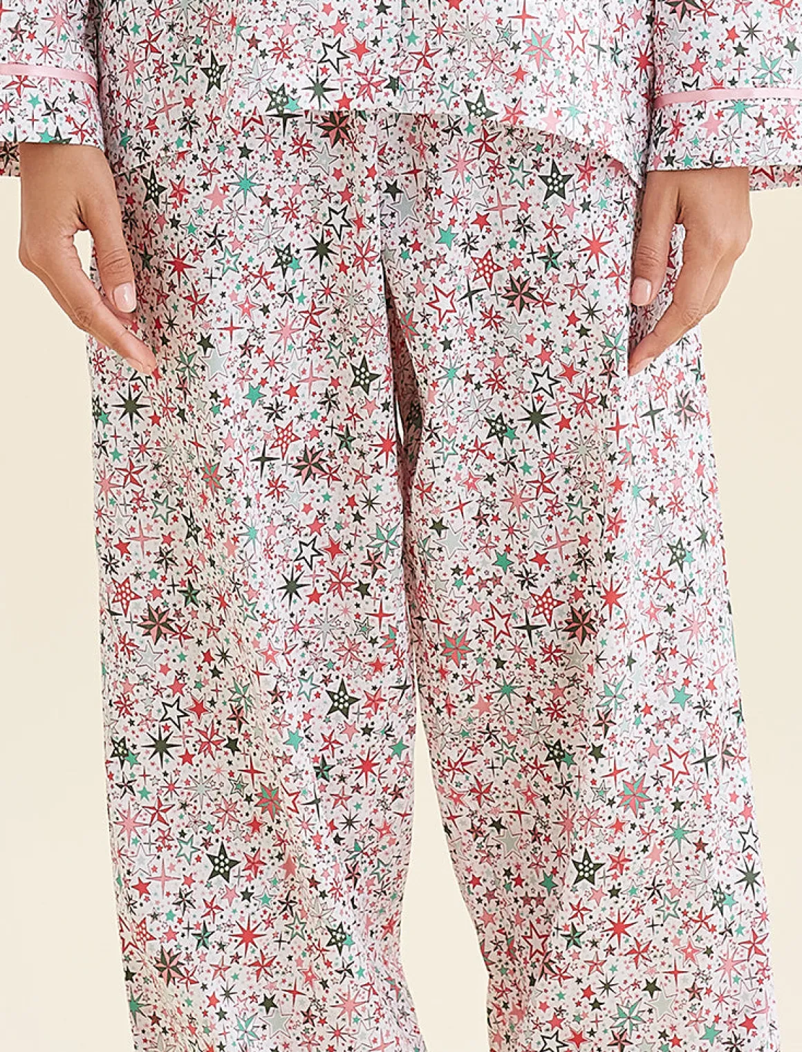 Christmas Stars Full Length PJ Set