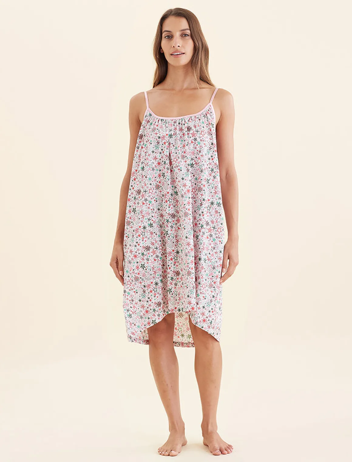 Christmas Stars Strappy Nightie