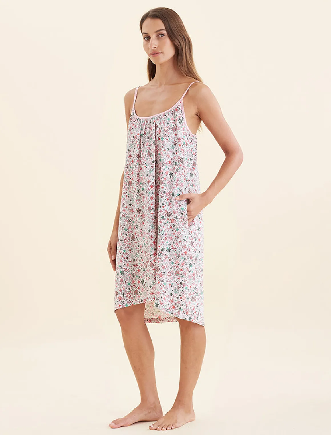 Christmas Stars Strappy Nightie