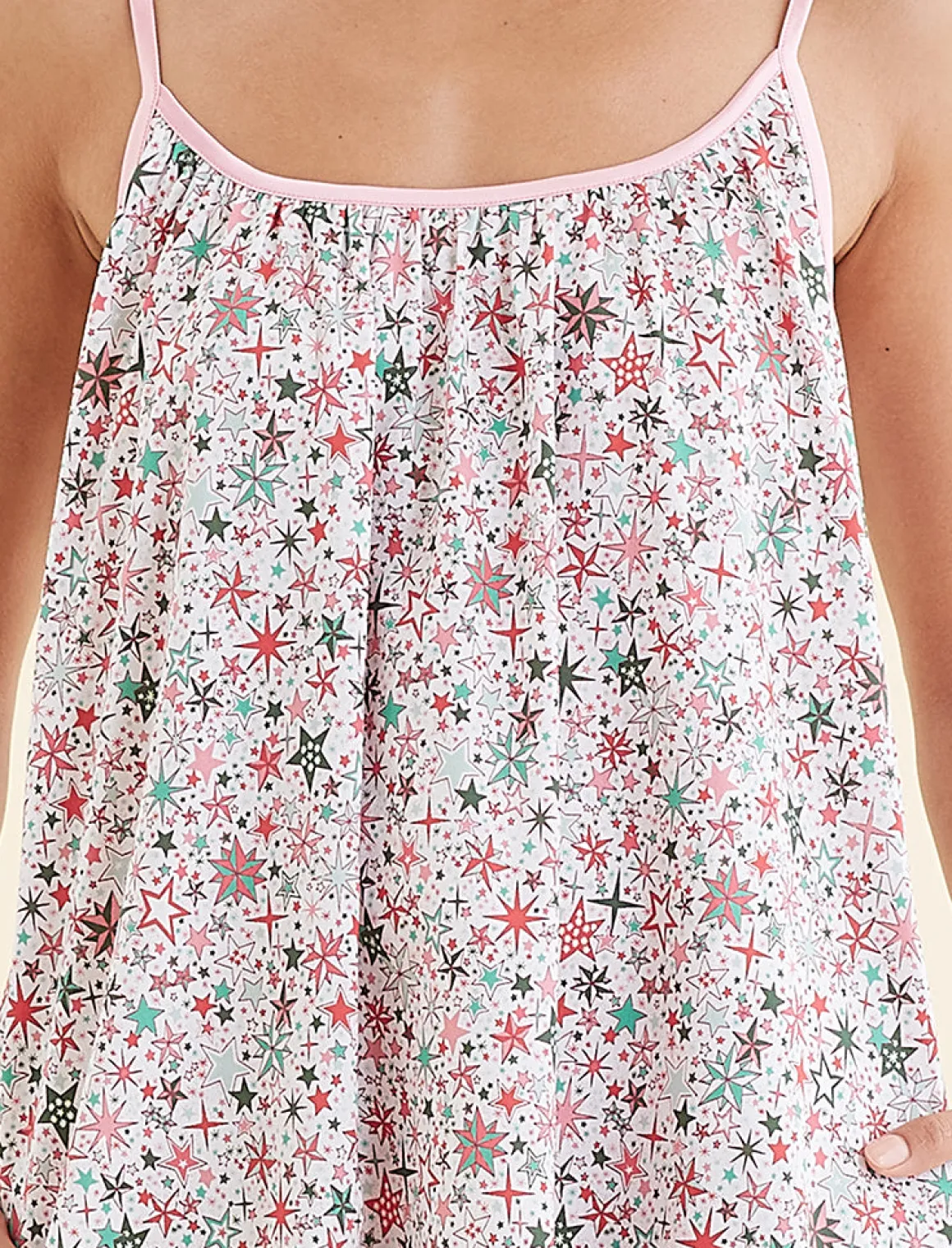 Christmas Stars Strappy Nightie