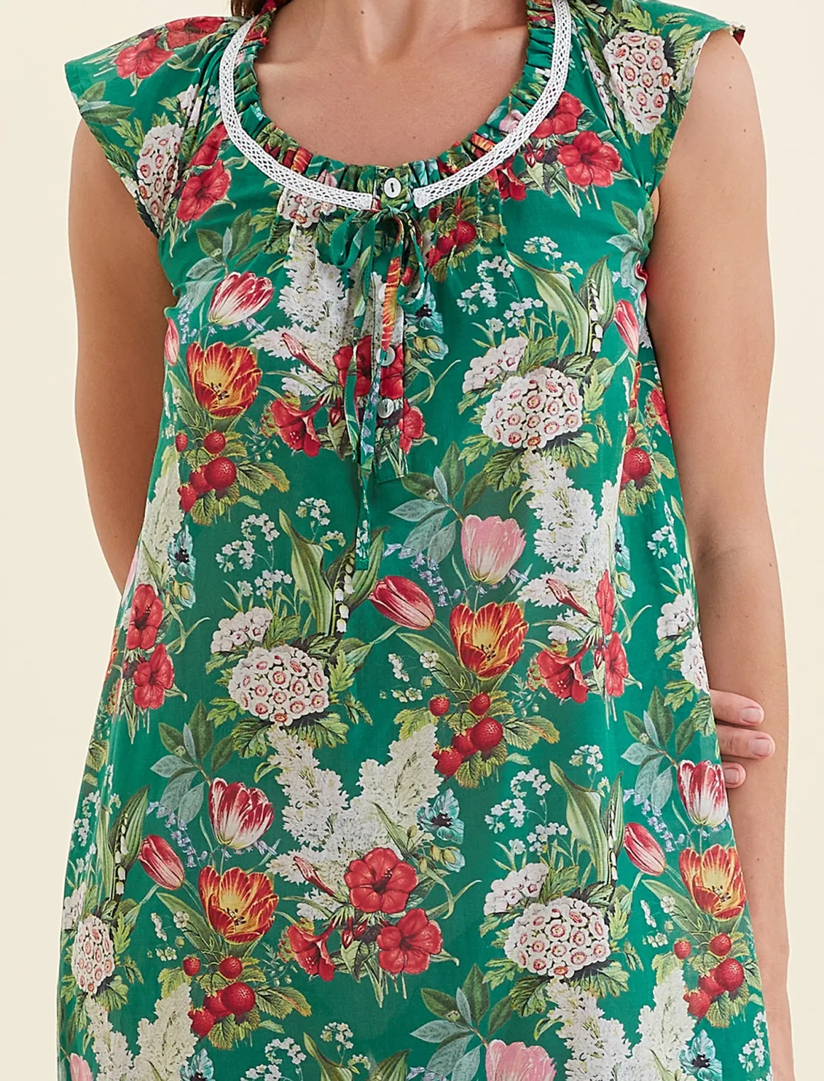 Clara Flutter Sleeve Nightie