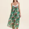 Clara Lace Front Maxi Nightie