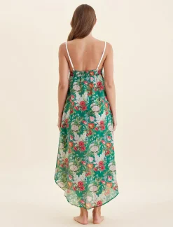 Clara Lace Front Maxi Nightie