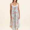 Coco Lace Front Maxi Nightie