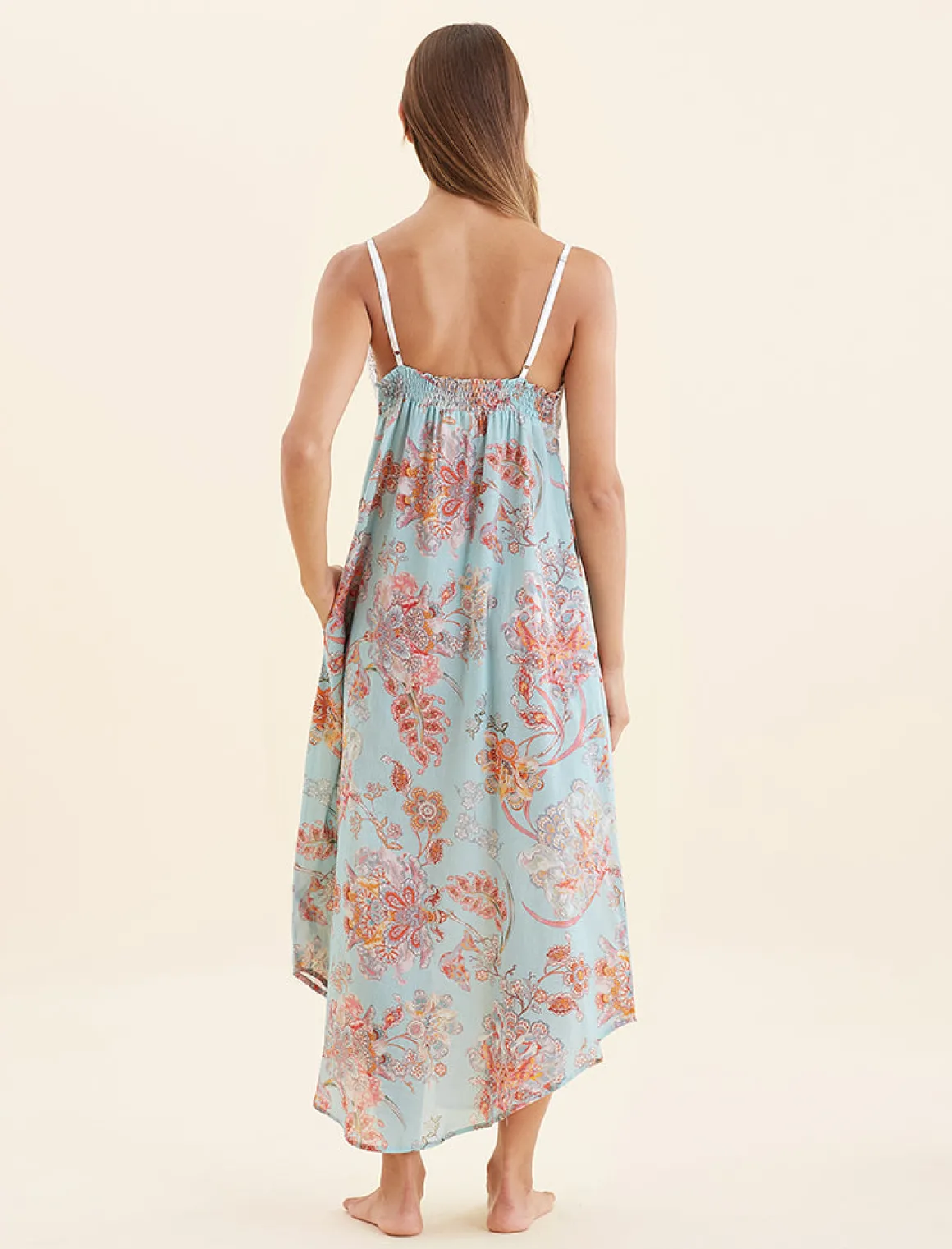 Coco Lace Front Maxi Nightie