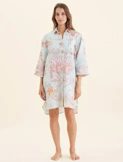 Coco Resort Linen Nightshirt