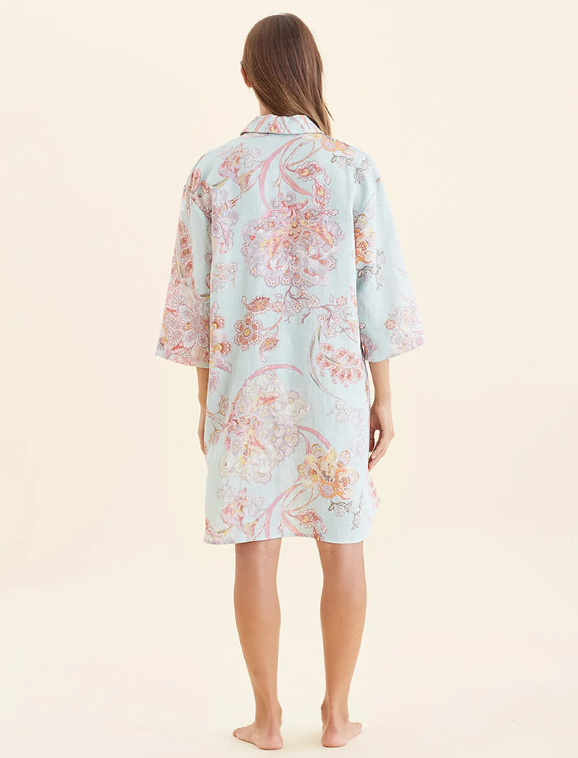 Coco Resort Linen Nightshirt