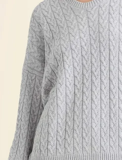 Cosy Cable Cotton Cashmere Jumper