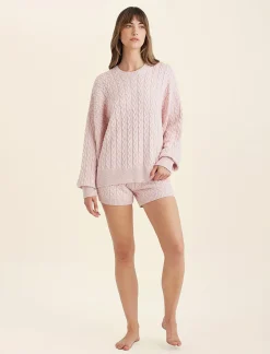 Cosy Cable Cotton Cashmere Short