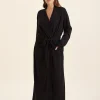 Cotton Cashmere Maxi Robe