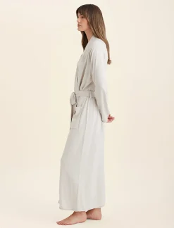 Cotton Cashmere Maxi Robe