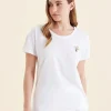 Delphine Embroidered Tee