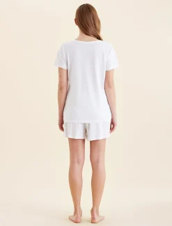 Delphine Embroidered Tee