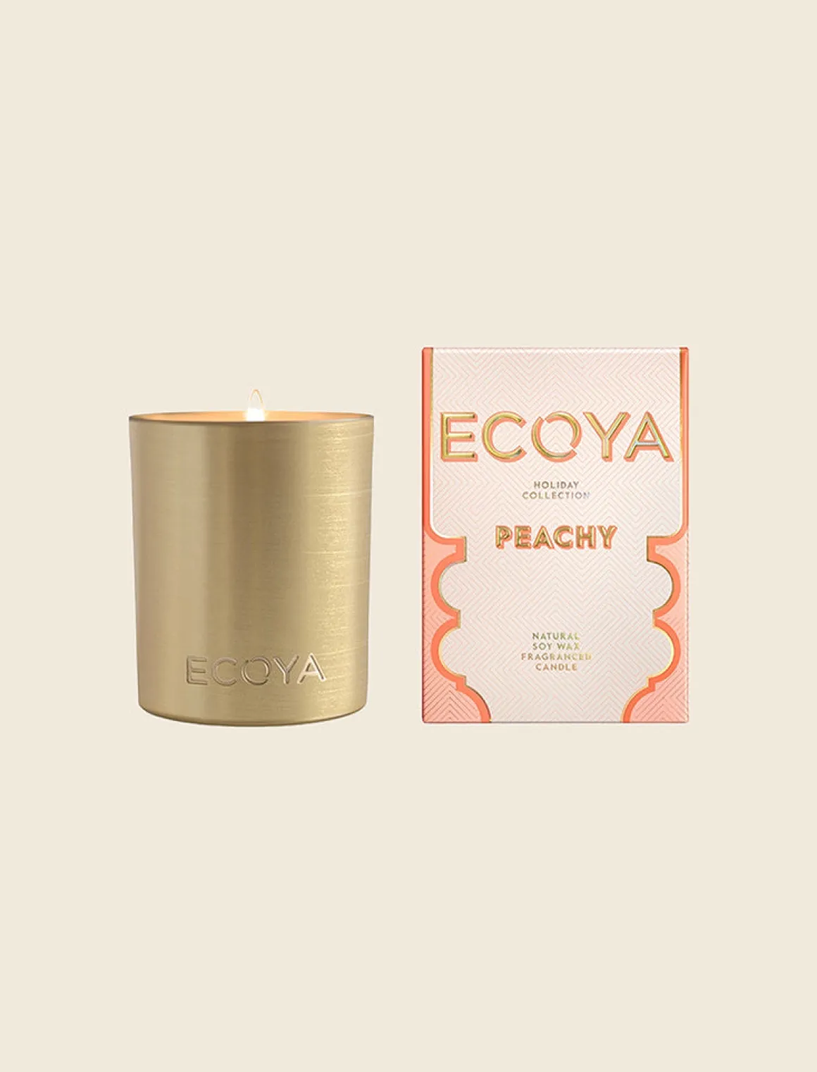 Ecoya Goldie Candle - Peachy