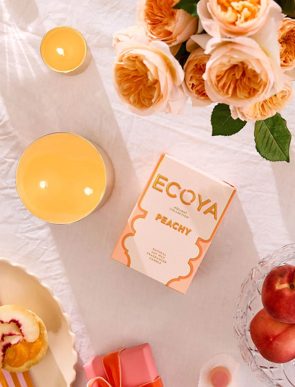 Ecoya Goldie Candle - Peachy