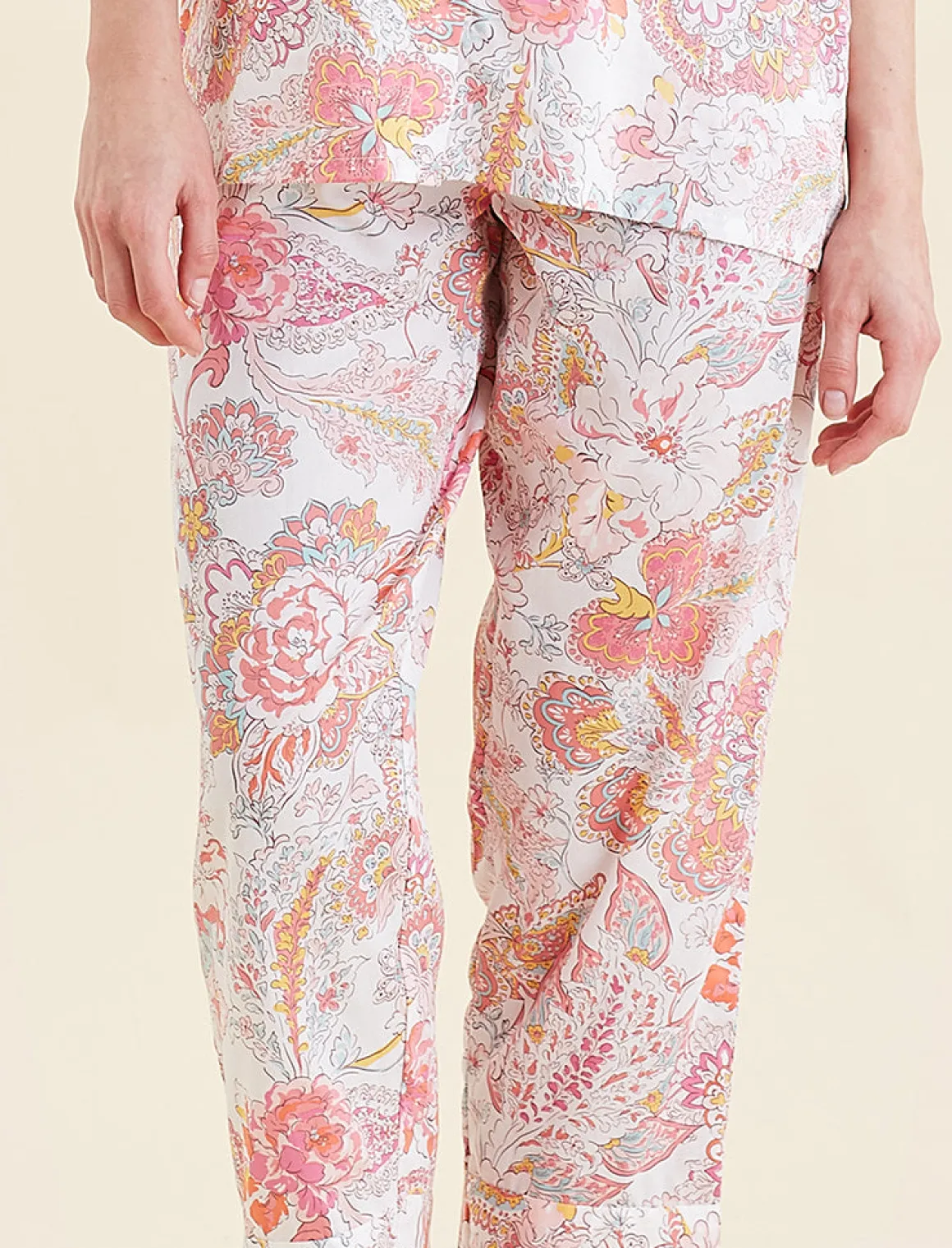Ella Crop PJ Set with Eye Mask