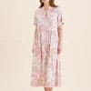 Ella Short Sleeve Maxi Nightdress