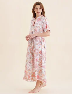 Ella Short Sleeve Maxi Nightdress