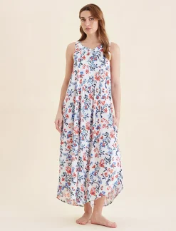 Harper Panel Front Maxi Nightie